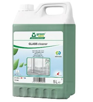 Glasrens TANA GLASS cleaner uden parfume 5 ltr Grøn